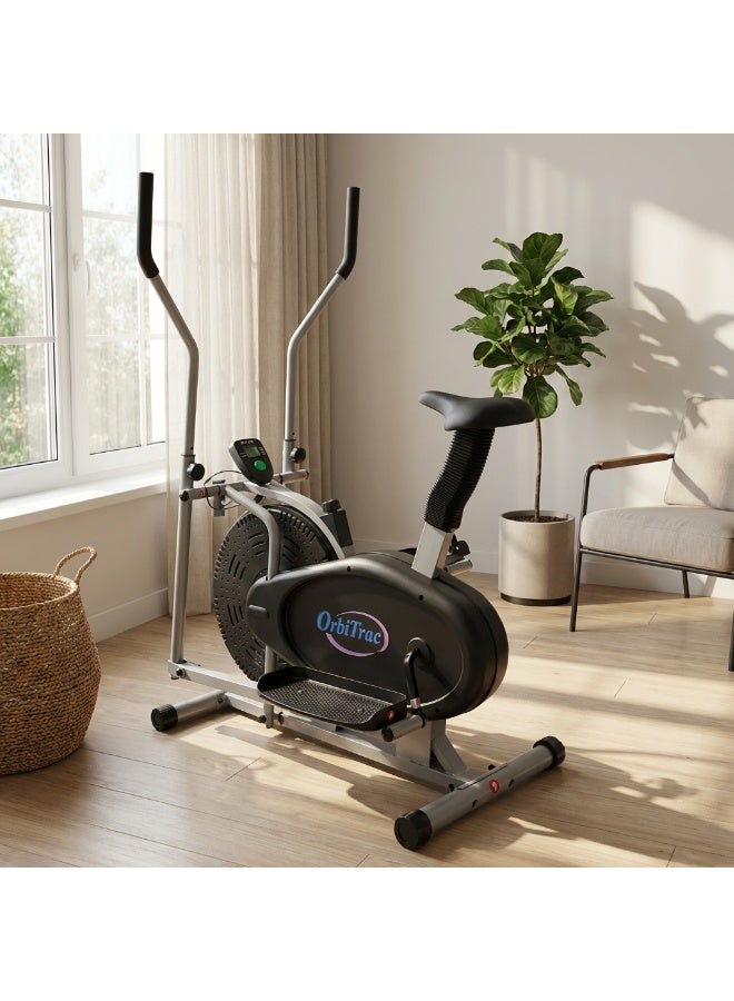 My Life Fitness Professional Multi-Function Elliptical Trainer for Home Fitness – Adjustable Resistance System, Smart Digital Display for Calories and Heart Rate Tracking, Comfortable and Stable Design Supports up to 150 kg, Ideal for Fat Burning and Full Body Workout - Image 5